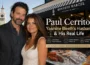 Paul Cerrito and Yasmine Bleeth at a public event in Los Angeles