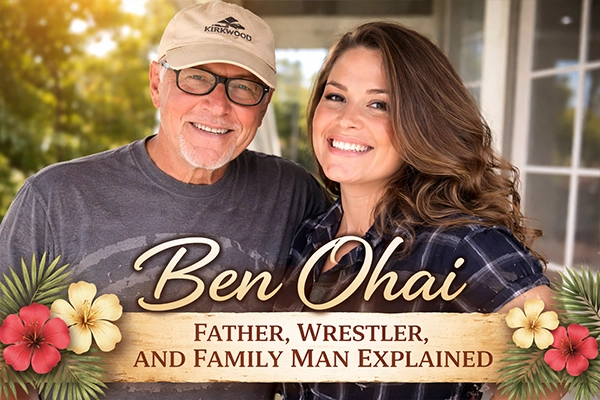 Ben Ohai father of Kealia Ohai Watt standing with family at soccer game