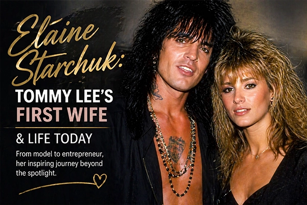 Elaine Starchuk Tommy Lee's first wife and Canadian entrepreneur known for Enlightened Lashes