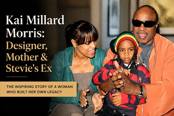Kai Millard Morris fashion designer and ex-wife of Stevie Wonder