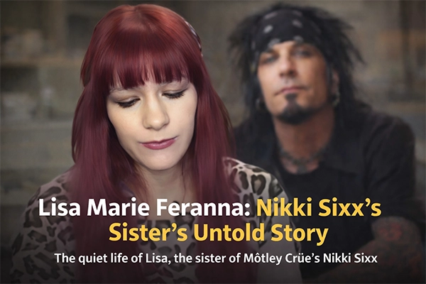 Nikki Sixx Motley Crue bassist brother of Lisa Marie Feranna