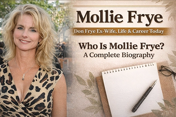 Mollie Frye (now Mollie Bunch) Don Frye's ex-wife, Senior Office Specialist in Arizona