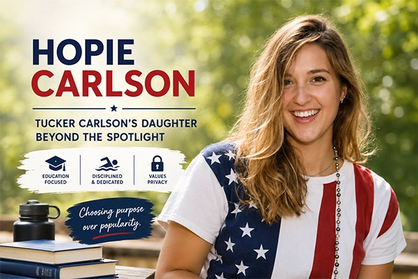 Hopie Carlson Tucker Carlson daughter living a private life away from the media spotlight