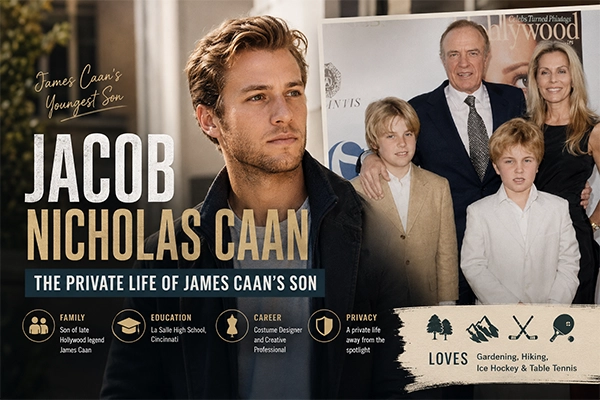 Jacob Nicholas Caan son of Hollywood actor James Caan