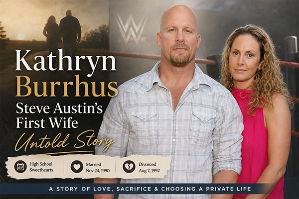Kathryn Burrhus Stone Cold Steve Austin’s first wife from Austin Texas