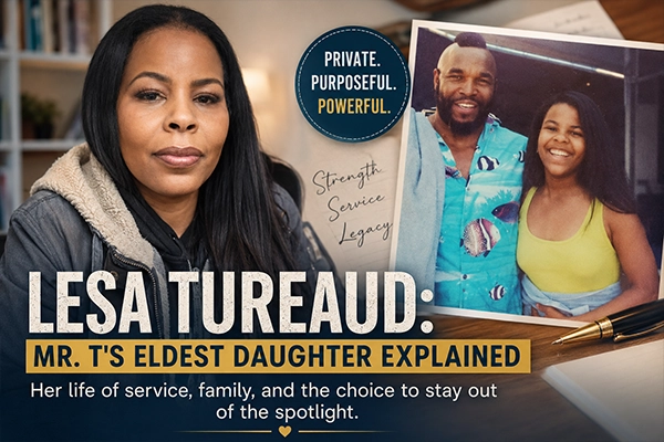 Lesa Tureaud Mr. T's eldest daughter, private life and biography