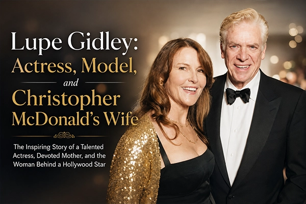 Lupe Gidley actress and model wife of Christopher McDonald