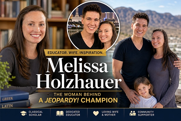 Melissa Holzhauer educator and wife of Jeopardy champion James Holzhauer