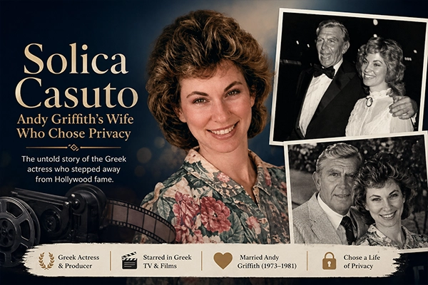 Solica Casuto Greek actress and second wife of Andy Griffith