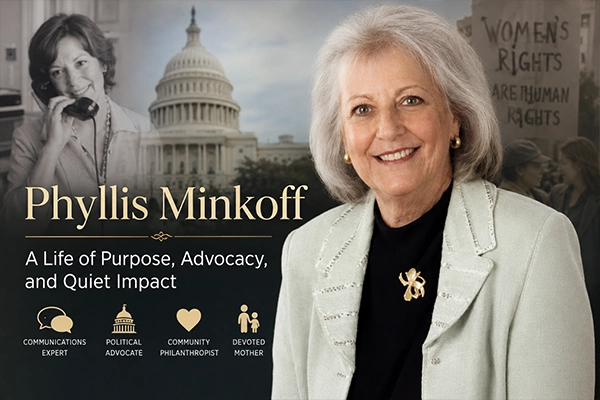 Phyllis Minkoff, American communications expert and first wife of television host Maury Povich