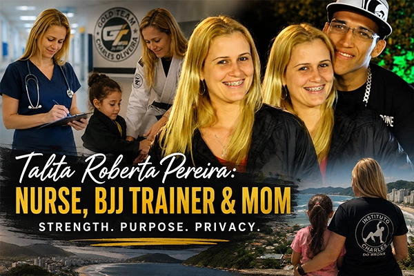 Talita Roberta Pereira Brazilian nurse BJJ trainer and entrepreneur from Guarujá Brazil